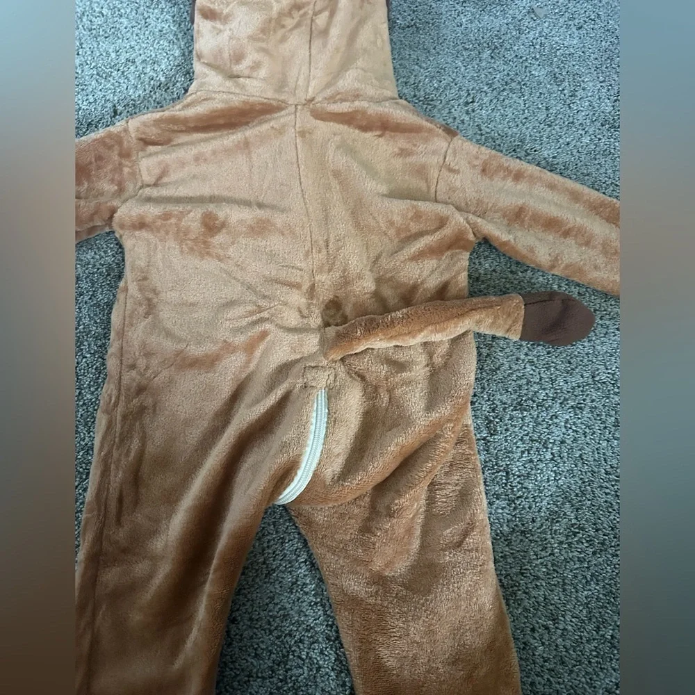 Brown Lion Costume Onesie